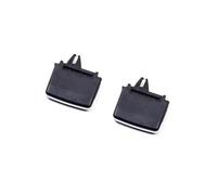 JOVERI Kit di riparazione clip for linguetta uscita dell'aria, for Mercedes-Benz, W166 ML GL GLS GLE 2011-2018 Accessorio per supporto a clip per bocchette di ventilazione dell'auto(BLACK Rear 2pcs)
