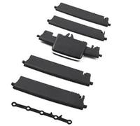 JOVERI Kit di riparazione clip for linguetta uscita dell'aria, for Mercedes-Benz, W166 ML GL GLS GLE 2011-2018 Accessorio per supporto a clip per bocchette di ventilazione dell'auto(BLACK Rear Left)