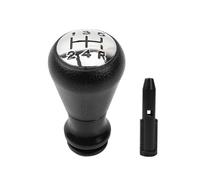 JOVERI Nuovo for Superb, pomello del cambio manuale for auto con adattatore for leva del cambio, for Peugeot, 206 207 307, for, C1 C3 C4 R-sfn144 Pomello del cambio(A Type Silver)