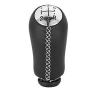JOVERI Nuovo interno for Superb, pomello del cambio, leva del cambio, for Renault, Laguna, Megane, 2 Clio 3 Scenic 2 Pomello del cambio(White Stitching)