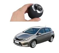 JOVERI Pomello del cambio Sleek Glo Black & Chrome Plated 6, for Superb, for Toyota for Vero for, for Yari, 0713 Pomello del cambio