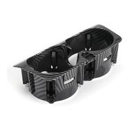 JOVERI Portabicchieri for console centrale auto, for Mercedes-Benz, for W205 W253 W213 for for Ricambi Inserto per tazza della console automatica(Schwarz)
