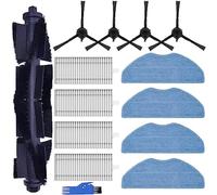 JOVERI Ricambi for robot aspirapolvere 360 S8/S8 Plus, kit di accessori con 4 spazzole laterali Spazzola per aspirapolvere robot