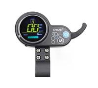 JOVERI Scooter elettrico Display LCD Misuratore Quadro strumenti Interruttore di alimentazione Acceleratore 36v 48v Universale Tf-100, per Sealup Controller display per scooter(6 Pin)