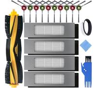 JOVERI Sostituzione for robot aspirapolvere Deebot Ozmo T8/T9/920/950/T5/T8 MAX/N8+/T8 Power/N8 Pro/N7/N10/T8 AIVI/T9 AIVI/N10 Plus Spazzola per aspirapolvere robot