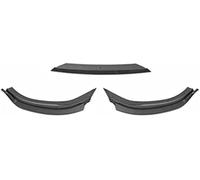 JOVERI Spoiler per mentoniera Diffusore spoiler paraurti anteriore, per Vw per Polo 2011 2012 2013 2014 2015 2016 2017 2018 2019 2020 Auto Lip Splitter Body Kit Paraurti(BLACK Carbon Fiber Look 11 13)