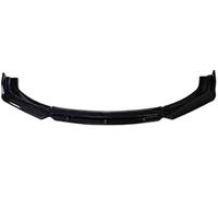 JOVERI Spoiler per mentoniera Diffusore spoiler paraurti anteriore universale 4 pezzi kit corpo labbro auto Splitter Canard plastica ABS(BLACK All Carbon Look)