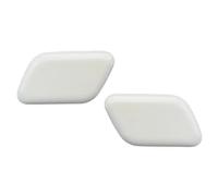 JOVERI Tappo di copertura ugello lavafari 2 pezzi, for Ford, Kuga 2013 2014 2015 2016 2017 for Escape 2017 2018 2019 coperchio spruzzatore paraurti anteriore Copriugello per lavatrice auto(BLACK Pearl