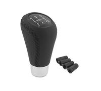JOVERI Universale for Superb, pomello del cambio manuale in pelle rossa Titch Car Gear Tick pomello del cambio leva cambio manuale M8 M10 M11 M12 Pomello del cambio(Schwarz)
