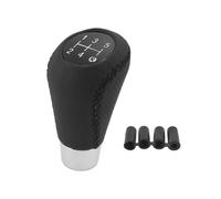 JOVERI Universale for Superb, pomello del cambio manuale in pelle rossa Titch M8 M10 M11 M12 Pomello del cambio leva cambio auto cambio manuale Pomello del cambio(Black Stitching)