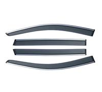 JOVERI Visiera for porte e finestre, for BZ4X EA10, for Subaru, Solterra 2023 2024, accessori for la protezione del deflettore antipioggia antifumo Protezione antipioggia per finestrini laterali aut