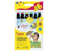Jovi 1906 - Astuccio con 6 colori a cera per vetro e ceramica