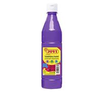 Jovi 936044 Colori a Tempera Liquida, Viola | Vernice a base di ingredienti naturali, Facile da lavare, Senza glutine, Ideale per la scuola