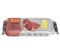 Jovi Air Dry - Pasta da modellare, essiccazione all'aria senza forno, colore terracotta, facile da pulire, 1 chilo (89)