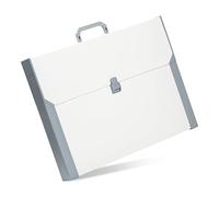 Jovi Aristo Studio Case A4, in plastica beige/grigio per tavole da disegno Aristo con manico, per formato A4