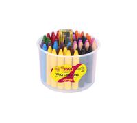 Jovi Jovicolor Wax Crayons - Unscented - Shatterproof - Easy to Wash Out - All A