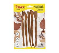 Jovi - Modellatori in plastica Skin 5, Spatole con Forme Diverse | Ideali per dare forma alle tue creazioni con argilla, creta o plastilina