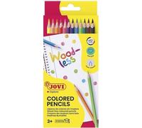 Jovi Non-Wooden Triangular Pencils Set di matite colorate 12 pz