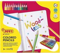 Jovi Non-Wooden Triangular Pencils Set di matite colorate 288 pcs