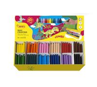 JOVI - Pack 300 cere leggere multicolore, pastelli per bambini, 12 colori | Facili da temperare, non macchiano, non odorano, non si rompono se cadono