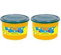 JOVI Pasta Modellabile Blandiver Verde 460 g - Pasta da modellare, morbida primo età per neonati (Confezione da 2)