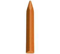 Jovi - Pastelli a Cera Jumbo Easy Grip, 12 Cere triangolari, Colore Arancio