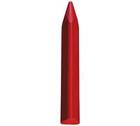 Jovi - Pastelli a Cera Jumbo Easy Grip, 12 Cere triangolari, Colore Rosso