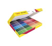 Jovi - Pennarelli, Scatola da 144 pennarelli, Colori Assortiti, Punta Molto Forte e Resistente (1699)