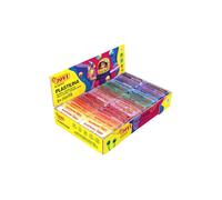 Jovi - PLASTILINA, Pasta da modellare a base vegetale, 30 x 50 grammi, Multicolore, Colori vivaci e grande plasticità, Senza glutine, Ideale per bambini a partire dai 2 anni (70S)