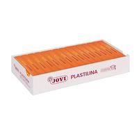 Jovi - PLASTILINA, Pasta da modellare a base vegetale, 15 x 150 grammi, Colore arancia, Grande plasticità, Senza glutine, Ideale per bambini a partire dai 2 anni (7104)