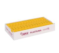Jovi - PLASTILINA, Pasta da modellare a base vegetale, 15 x 150 grammi, Colore giallo scuro, Grande plasticità, Senza glutine, Ideale per bambini a partire dai 2 anni (7103)
