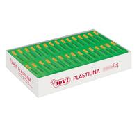 Jovi - PLASTILINA, Pasta da modellare a base vegetale, 30 x 50 grammi, Colore verde chiaro, Grande plasticità, Senza glutine, Ideale per bambini a partire dai 2 anni (7010)