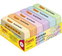 Jovi Plastilina Pasta modellabile per bambini Pastello 6 x 50 g