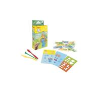 Jovi - Play&Fun JURASSIC - Kit plastilina dinosauri, 10 pillole da 15 g, 2 stencil con ritagliabili e 3 strumenti di modellazione, regali e artigianato per bambini dai 3 anni in su