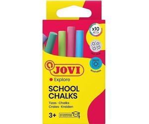 Jovi School Chalks Gesso Colorato 10 pezzi
