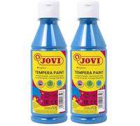 JOVI Tempera LIQUIDA Azul Cyan 250 ML (Confezione da 2)