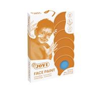 Jovi- Trucco per Bambini, Colore Light Blue, 6 unità, 17112
