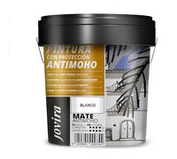 JOVIRA PINTURAS Pittura Antimuffa. Previene la muffa. Resistente alla comparsa di muffe sui muri. Aspetto opaco. (15 Litri, Bianco). A-08