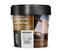 JOVIRA PINTURAS Pittura per Facciata Anti-Umido 15 Litre |, Idrorepellente, Impermeabile e Anti-Cracking. (15 Litri, Bianco). A-07