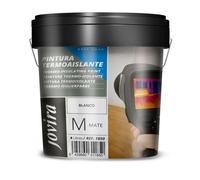 JOVIRA PINTURAS- 6 Chilo -Pittura termoisolante. Per superfici in calcestruzzo, malta cementizia, mattoni e intonaco. Migliora l'isolamento termico e acustico. (4 Litri, Bianco) B-15