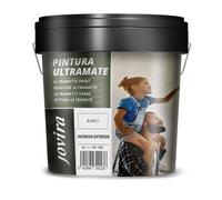 JOVIRA PINTURAS- 20 Chilo -Pittura Ultramatte. Esterni/interni, lavabile, super coprente e opaco, bianco. (15 Litri, Bianco). A-01