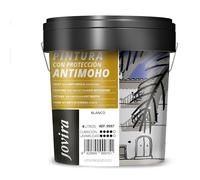 JOVIRA PINTURAS - 6 Chilo - Pittura Antimuffa (4 Litri). Previene la muffa. Resistente alla comparsa di muffe sui muri. Aspetto opaco. (4 Litri, Bianco) A-06