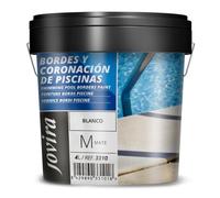 JOVIRA PINTURAS Pittura per Bordi e Rivestimenti di Piscine. Antiscivolo, speciale per rinnovare i bordi delle piscine. (4 Litri, Bianco). B-20