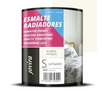 JOVIRA PINTURAS - 750 ml - Diretto Termosifoni Satinato, Smalto per radiatori a base d'acqua. Decora e protegge tutti i tipi di radiatori ad acqua e tubi di riscaldamento. (750 ml, Bianco Antico)