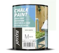 JOVIRA PINTURAS Chalk Paint 750 ml | Pittura al Gesso, Matte all' Aqua, Rinnova il tuo arredamento con creatività. (750 Millilitri, Verde Menta) F-33