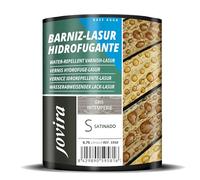 JOVIRA PINTURAS Impregnante legno, (750 ml, Grigio), Lasur idrorepellente protettivo satinato all'acqua protegge, decora e impreziosisce tutti i tipi di legno. (750 Millilitri, Grigio). E-14