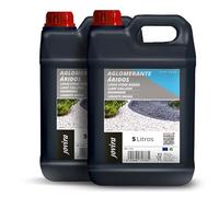 JOVIRA PINTURAS Legante di Ghiaia, resina per compattazione e Fissaggio di aggregati (2x5 Litri) B-07-2