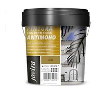 JOVIRA PINTURAS Pittura Antimuffa. Previene la muffa. Resistente alla comparsa di muffe sui muri. Aspetto opaco. (4 Litri, Ocra)