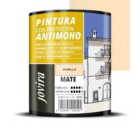 JOVIRA PINTURAS Pittura Antimuffa. Previene la muffa. Resistente alla comparsa di muffe sui muri. Aspetto opaco. (750 Millilitri, Vaniglia)