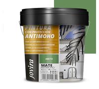 JOVIRA PINTURAS Pittura Antimuffa. Previene la muffa. Resistente alla comparsa di muffe sui muri. Aspetto opaco. (4 Litri, Abete)